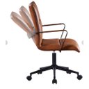 Ver imagem 4 de Cadeira Office Palermo - Caramelo