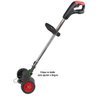 Aparador Cortador de Grama Gramado Planta Sem Fio Portatil Erva Daninha Jardim Quintal Galho Cabo Aj - 7