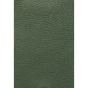 Ver imagem 3 de Poltrona Charles Eames com Puff - Couro Verde Militar 257 - Pau-Ferro