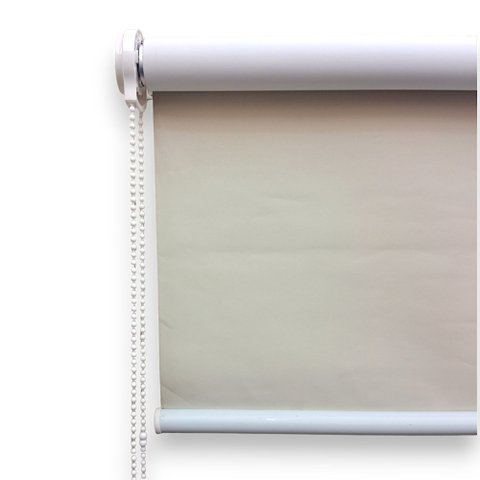 Persiana Rolo Blackout Lar 1,10 X 1,20 Alt Premium Creme
