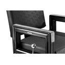 Ver imagem 3 de Cadeira Hidráulica Reclinável Preta Black Salão Profissional