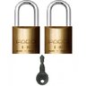 Cadeado Pado E-35mm com Mesmo Segredo 2 Unidades 51005516 - 1