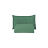Kit Colcha Cobre Leito Matelado Solteiro 2 Peças Copacabana 300 Fios Verde - 9