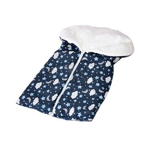 Saco de Bebê com Sherpa M - Soninho Marinho