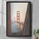 Ver imagem 1 de Quadro Decorativo Ponte Golden Gate Bridge San Francisco-34x49Cm