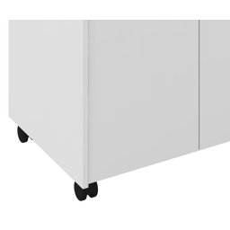 Gabinete Armário Banheiro Pia de Coluna Eccos-branco - 4