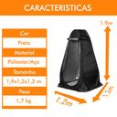 Ver imagem 4 de Tenda Pop Up Automatica portatil Banheiro Camping Preta