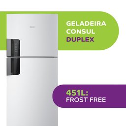 Geladeira Consul Frost Free Duplex e Painel Eletrônico Externo 451l Crm56f - 2