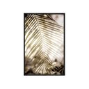 Ver imagem 1 de Quadro Decorativo - Folha Palmeira Flnt063 - Vidro com Impressão Uv - 80x60cm