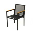 Ver imagem 3 de Jogo de Mesa + 06 Cadeiras + Ombrelonbe + 02 Espreguiçadeiras + 01 Mesinha Lateral