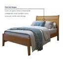 Ver imagem 6 de Cama Casal 140cm Madeira Maciça Ratan Esmeralda