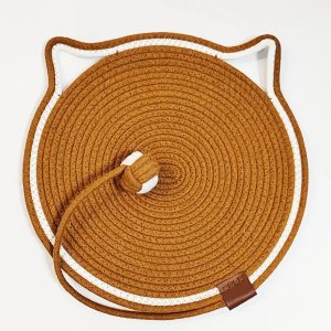 Arranhador Tapete Cama Gato Pet Brinquedo Rasquevel Divertido Animais Estimaçao Petshop Casa Confort