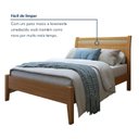 Ver imagem 6 de Cama Queen 160cm Madeira Maciça Ratan Esmeralda