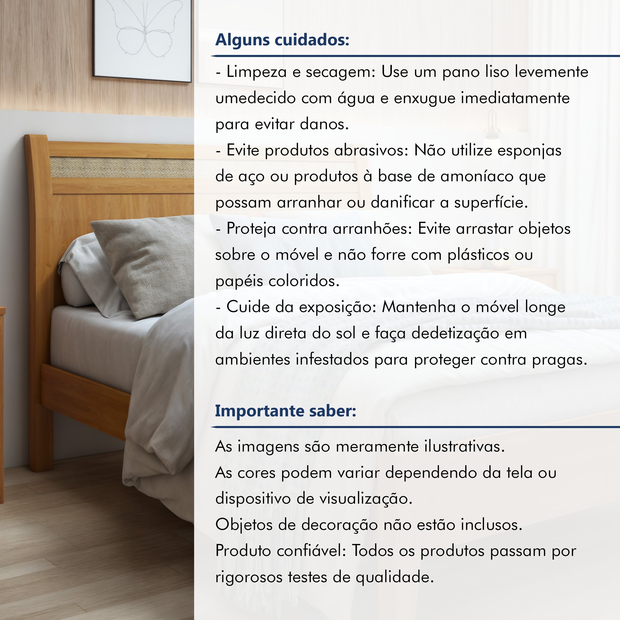 Cama Queen 160cm Madeira Maciça Ratan Esmeralda  - 11