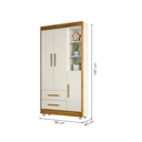 Ver imagem 6 de Quarto Bebê C/ Berço Mini Cama,guarda Roupa,cômoda e Colchão