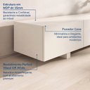 Ver imagem 7 de Rack com Painel Liso TV até 86 Polegadas 320x250cm Aruá CabeCasa MadeiraOriginals Off White