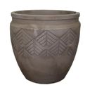 Ver imagem 1 de Vaso Cilindrico 55 Tribo Japi Marrom/Macchiato