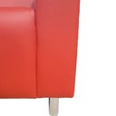 Ver imagem 4 de Sofá Nilo Sala Recepção 3 Lugares - Vermelho