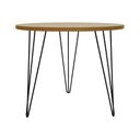 Ver imagem 1 de Mesa de Jantar Spectro Redonda Ø900x750 - Preto Natural