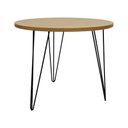 Ver imagem 6 de Mesa de Jantar Spectro Redonda Ø900x750 - Preto Natural