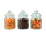 Conjunto 9 Potes Vidro Hermético 300ml Class Home - 2