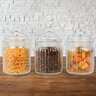 Conjunto 9 Potes Vidro Hermético 300ml Class Home - 3