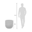 Ver imagem 4 de Vaso Decorativo Cilíndrico Rústico 55