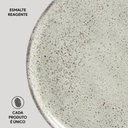 Ver imagem 5 de CONJUNTO C/ 6 PRATOS DE SOBREMESA BIO PISTACHE Ø 21,5cm