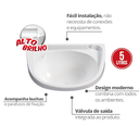 Ver imagem 3 de Kit Lavatório Grande Cap. 5 Litros Linha Basic Bellart com Válvula Integrada Durín