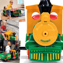 Ver imagem 4 de Trem Eletrico Infantil Peg Perego Santa Fe 6v com Trilhos