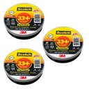 Ver imagem 3 de Fita Isolante 33+ Scotch 20 Metros Kit Com 3 Unidades 3M