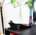 Ver imagem 5 de Gato 28 Cm De Comprimento - Estatueta - Decoração - Toque 3D:Preto