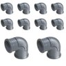 Kit 10 Pçs Cotovelo Pvc 1" sem Rosca Cz Cc-20 - Wetzel - 2