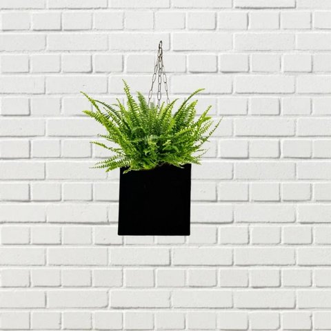 Vaso Planta 20x20 Pendurar Samambaia Trepadeira Polietileno BGPLASTICOS V1020ST CORES VARIADAS