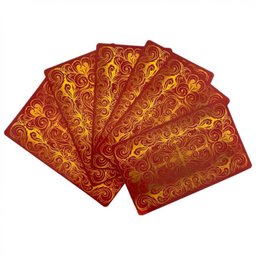KIT c/ 8 O Tradicional Baralho Cigano 36 cartas plastificado - 7