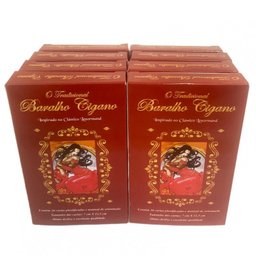 KIT c/ 8 O Tradicional Baralho Cigano 36 cartas plastificado - 2
