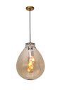 Ver imagem 1 de Pendente Dourado com Vidro Champanhe 52cm 2e27 14613-pl