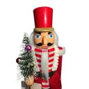 Ver imagem 2 de Enfeite Quebra Nozes Vermelho Decoração- 28cm Natal