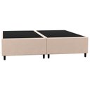 Ver imagem 1 de Base Cama Box Casal Queen 158cm Bipartido Hit I02 Suede Bege - Mpozenato