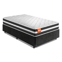 Ver imagem 1 de Cama Box Solteiro Qatar Colchão Inducol Molas Maxforce Pro 88x188x63cm