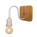 Ver imagem 1 de Arandela de Parede Colonial Retrô Simples Canopla Pinus - Soquete E-27 – Abf Luminárias:branco