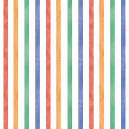 Papel de Parede Infantil Listrado Multi Cores Sonhos Pp187 - 1