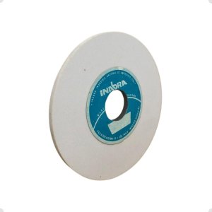 Rebolo Reto 6 Polegadas X 3,5 Mm para Afiação Grão Branco:100/branco