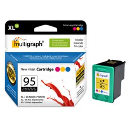 Cartucho multigraph 95xl color compativel novo - 1