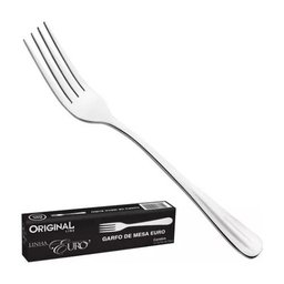 Garfo De Mesa Inox Euro Com 12 Pçs Original Line - 2