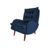 Poltrona Cia do Estofado Diandra 5868 Azul SE - 1