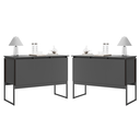 Ver imagem 1 de Conjunto de Buffets Industriais Milão Preto Onix