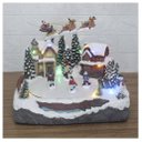 Ver imagem 2 de Decoração Cenário Vila Natalina Patinação Movimento Luzes