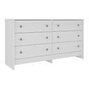 Ver imagem 1 de Cômoda 136 Cm com 6 Gavetas Multimóveis Branco