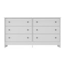 Ver imagem 2 de Cômoda 136 Cm com 6 Gavetas Multimóveis Branco